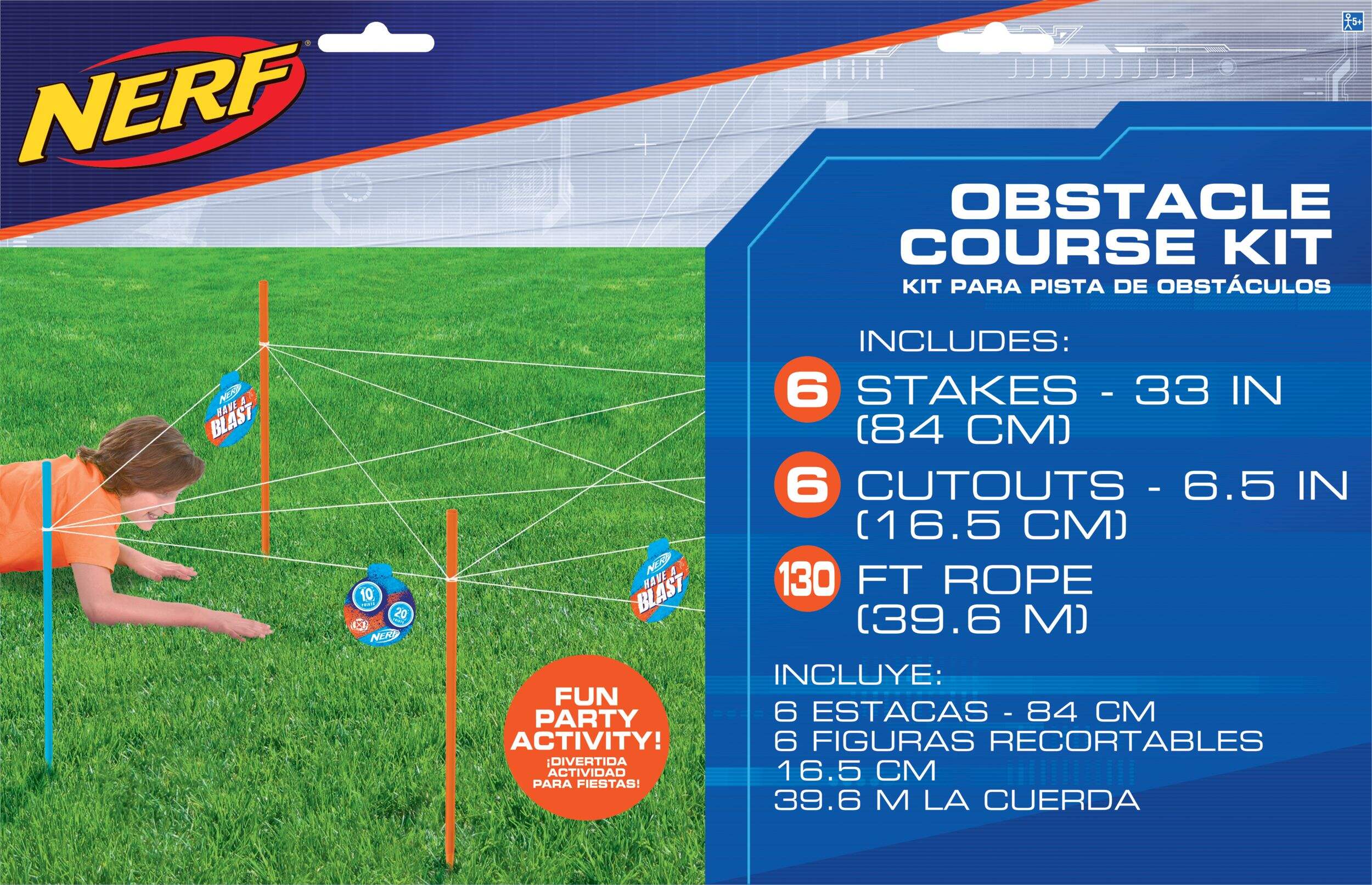 Nerf Obstacle Course Kit Front_Flat