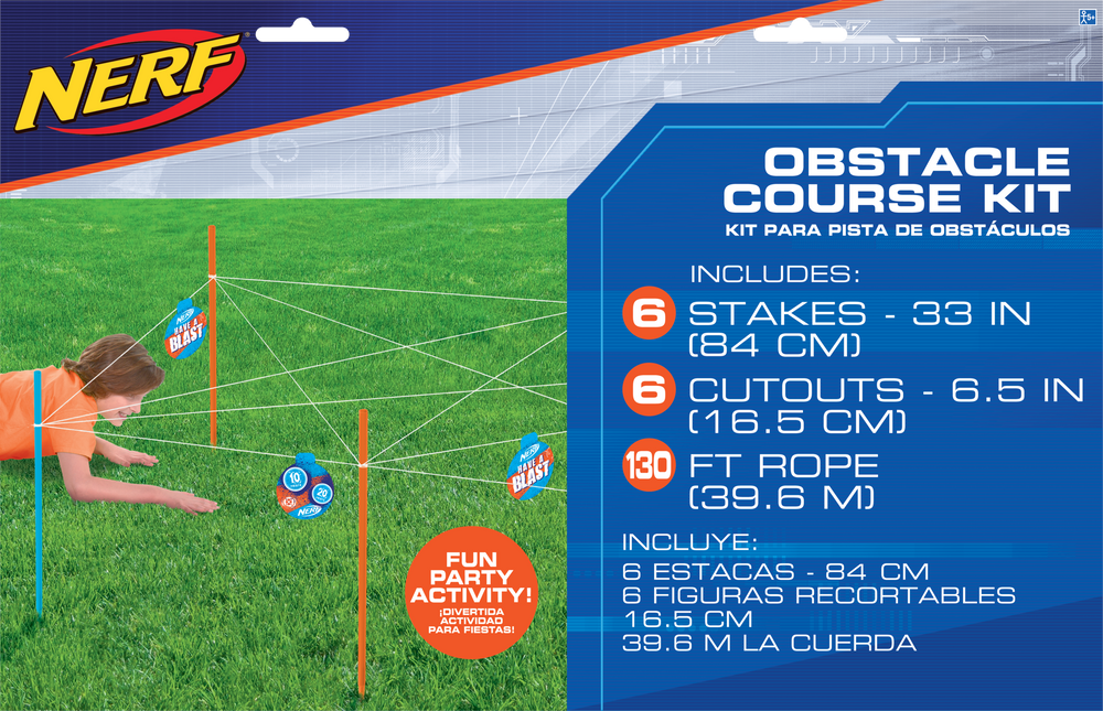 Nerf Obstacle Course Kit Party City