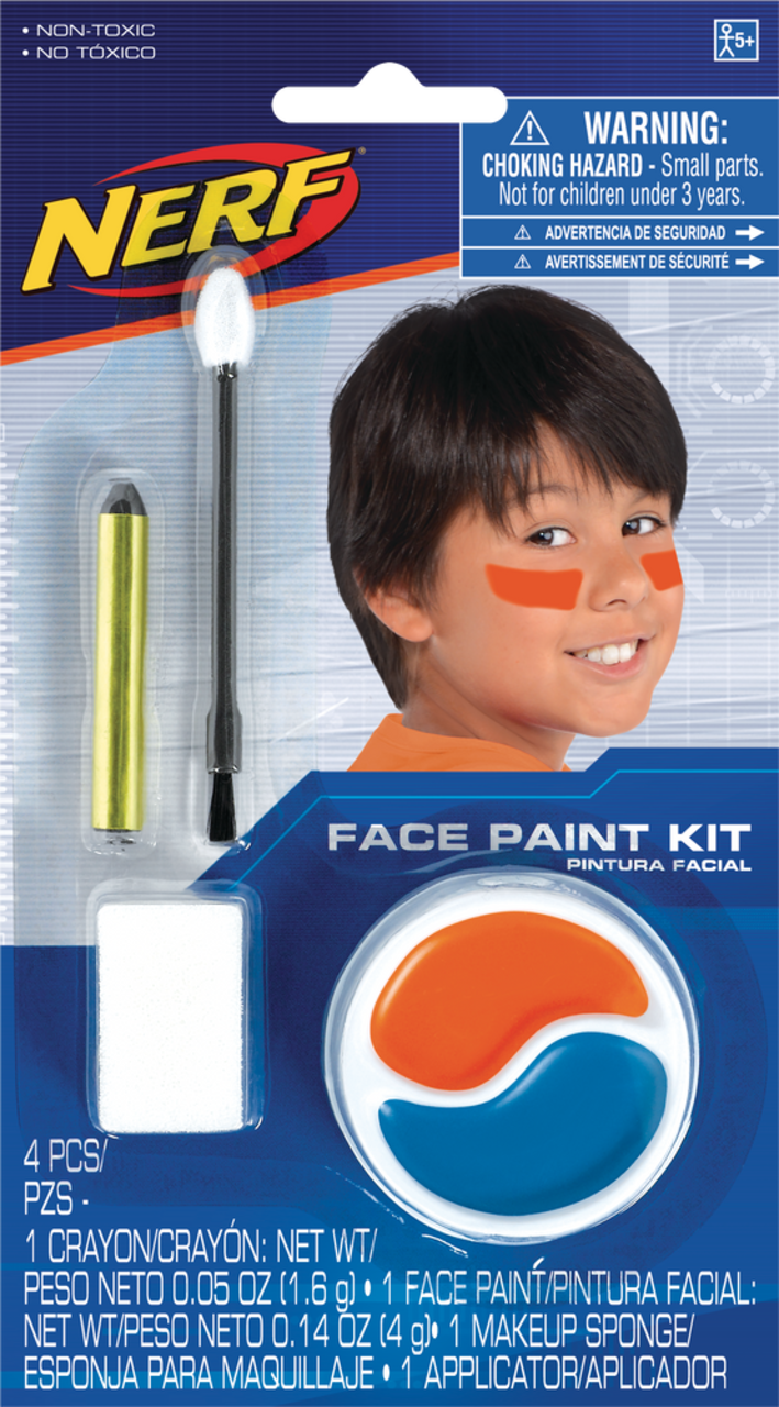 Kit de peinture pour le visage et le corps, éponge pour enfants