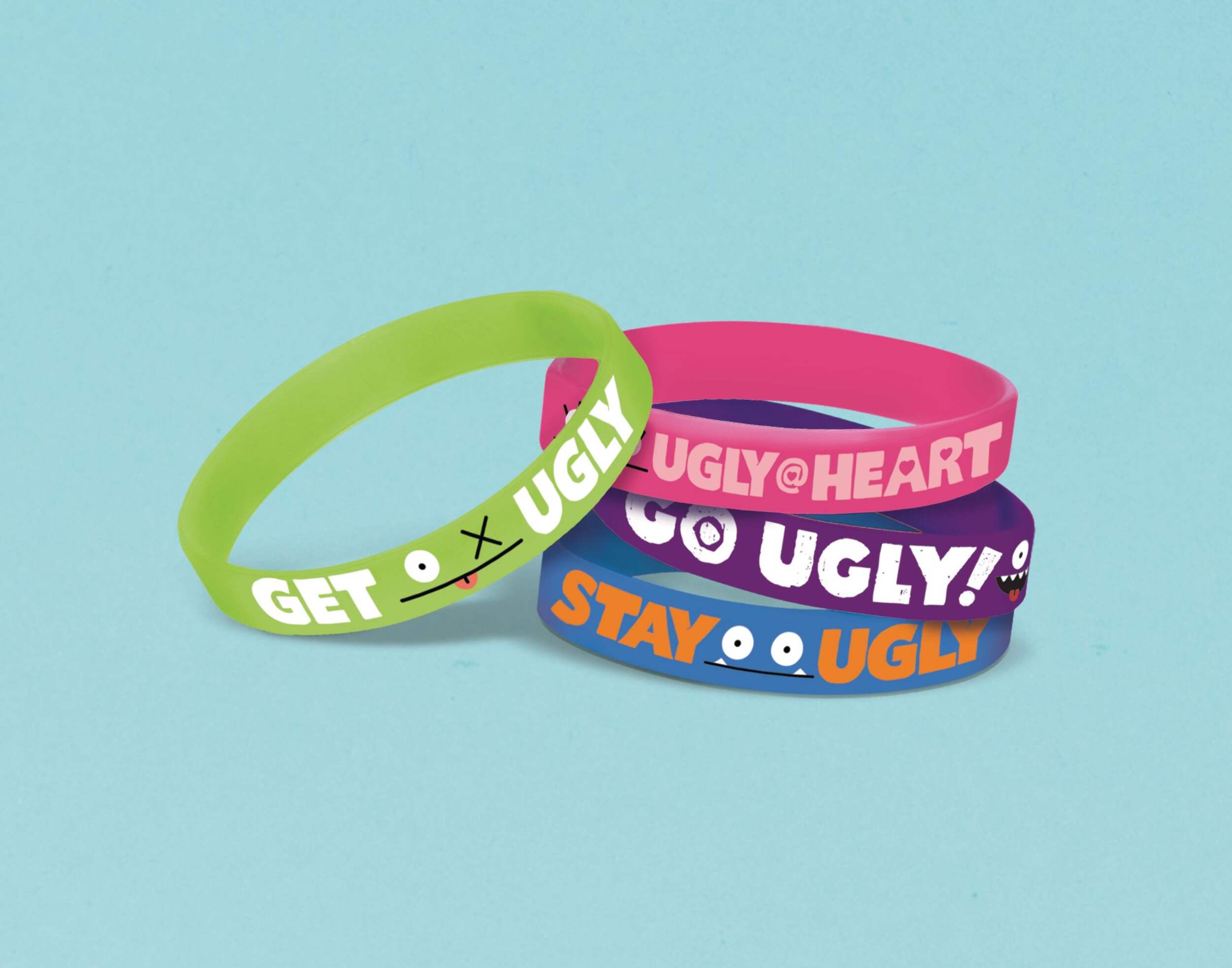 UglyDolls Wristbands, 4-pk Composite_or_Mixed
