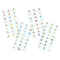 Autocollants pour ongles Disney Il était une fois pour cadeaux-surprises d'anniversaire, paq. 4 Composite_or_Mixed