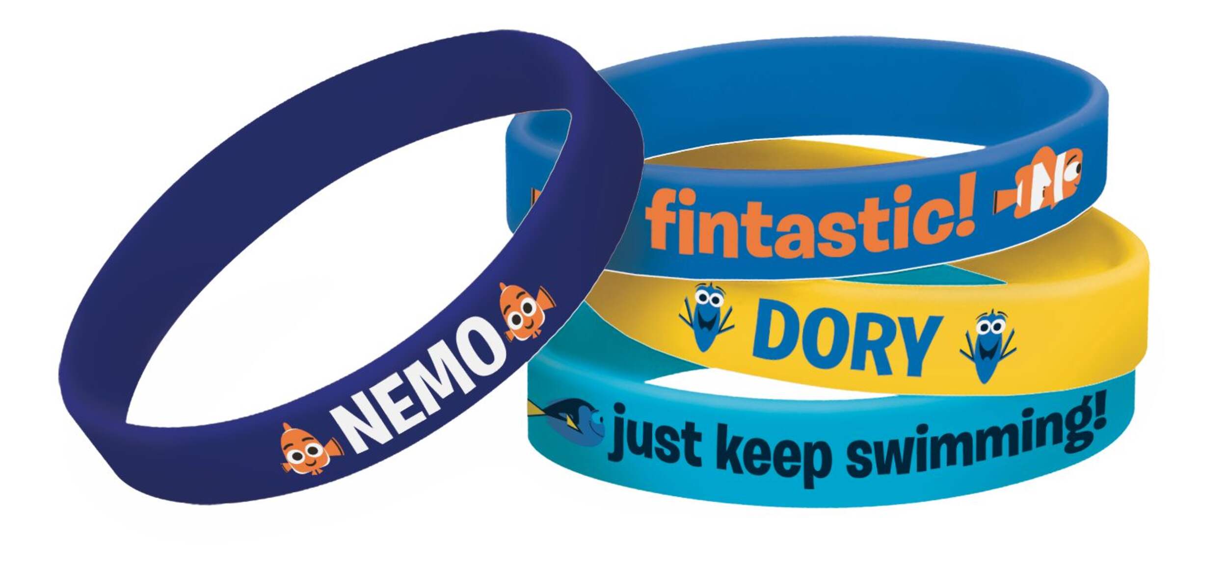 Bracelets en caoutchouc Trouver Doris, paq. 4 Composite_or_Mixed