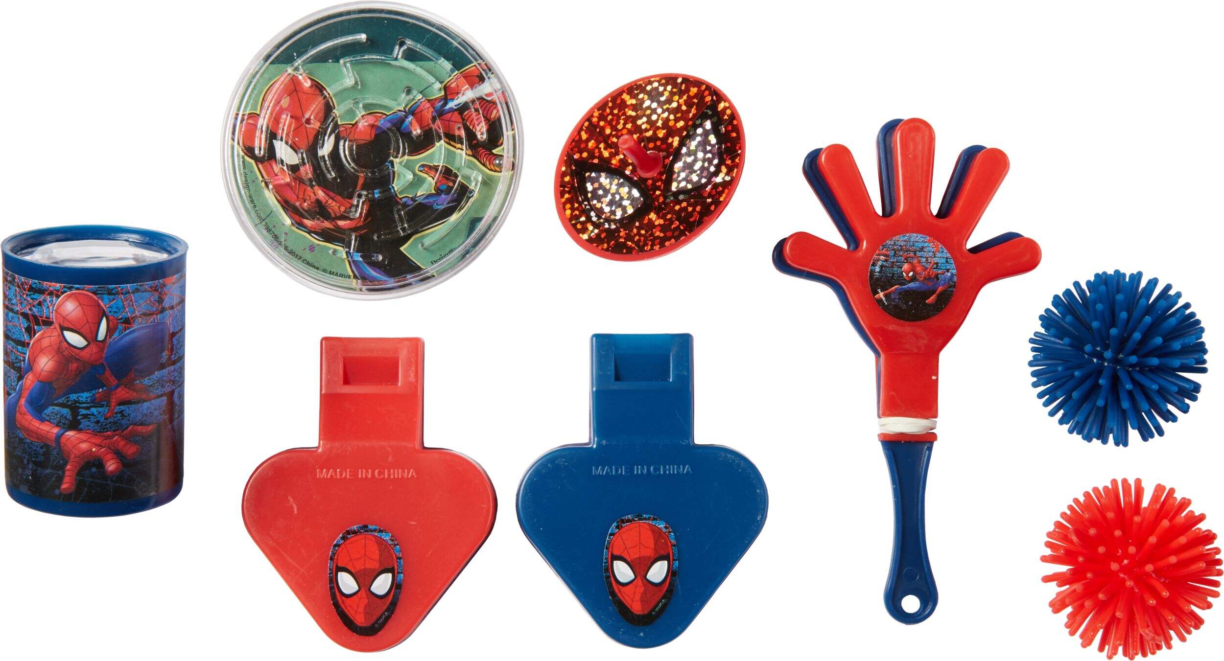 Cadeaux-surprises pour fête d'anniversaire, Marvel Spider-Man Webbed Wonder, paq. 48 Composite_or_Mixed