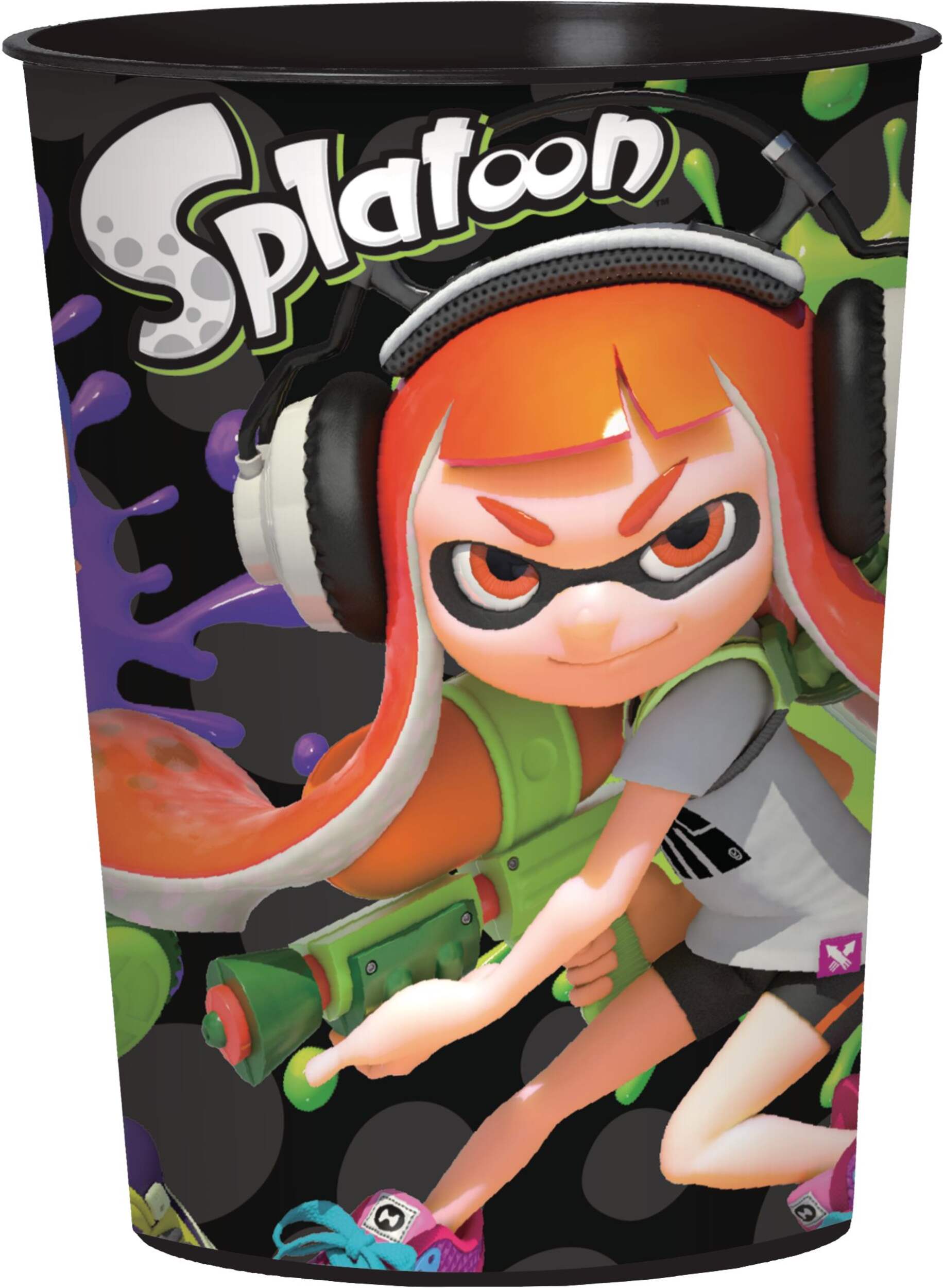 Splatoon Favour Cup Front_Flat