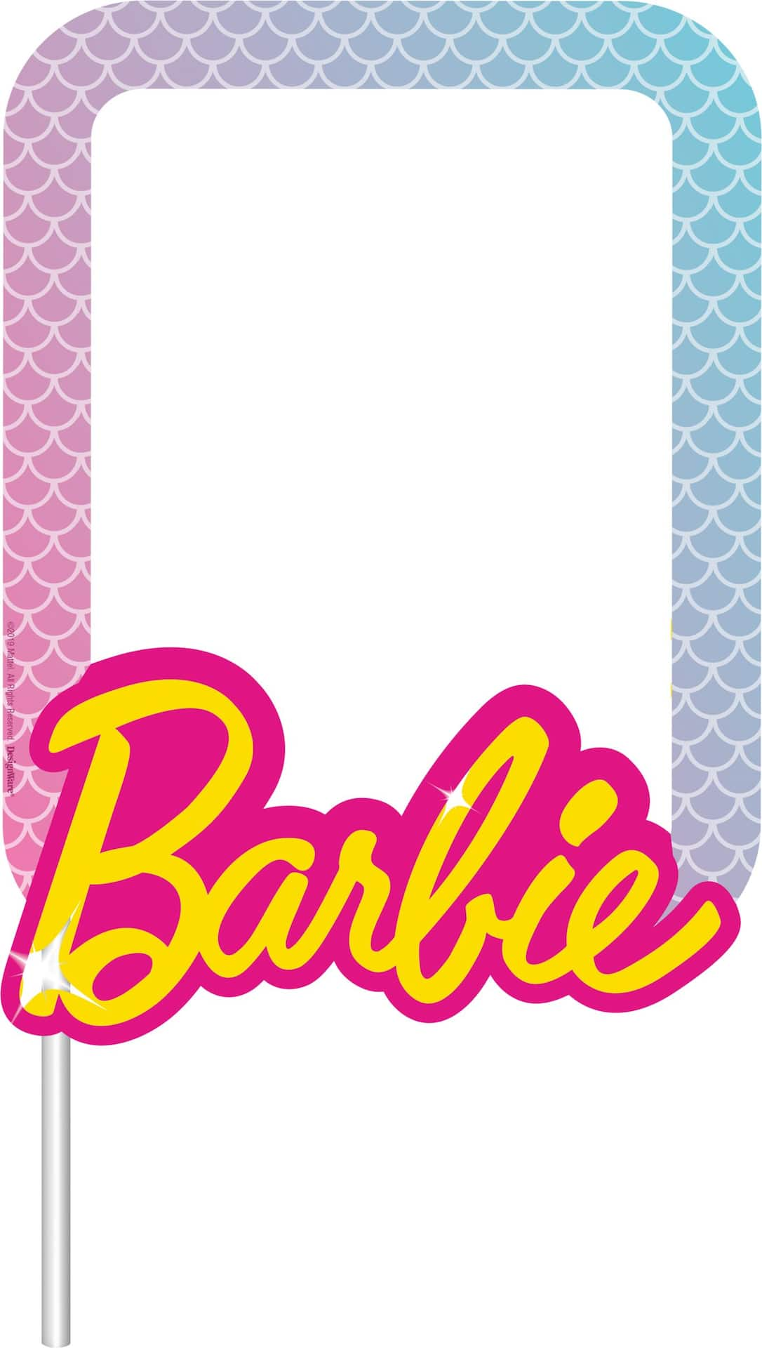 Barbie Mermaid Scene Setter Birthday Party Decoration with Photo Booth Props Party City