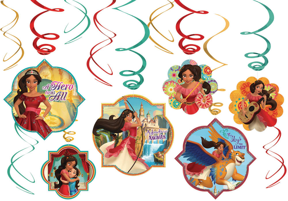 Disney Elena Of Avalor Swirl Decorations 12 Pc Canadian Tire