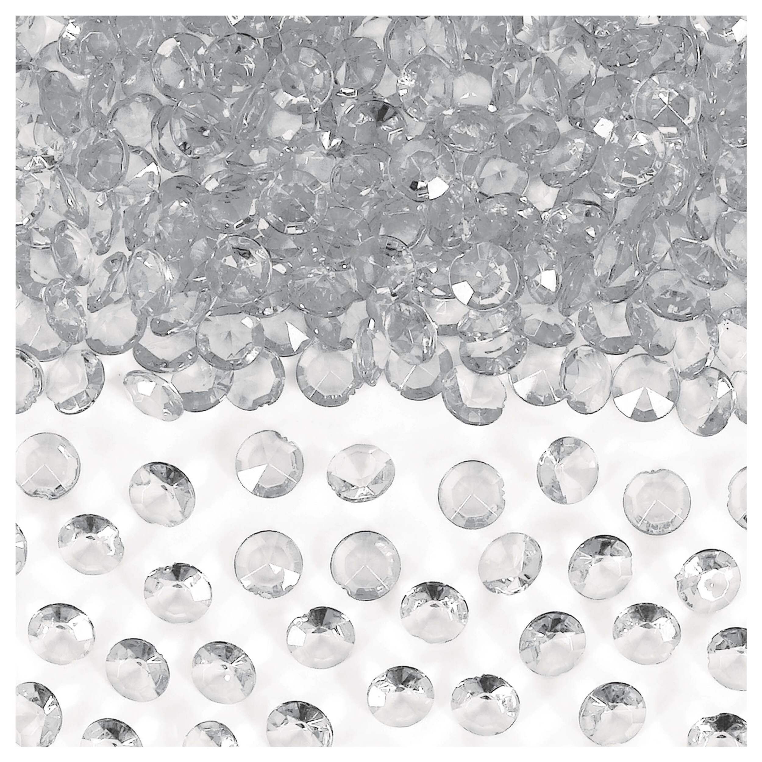 Silver Gem Confetti, 1-oz Composite_or_Mixed