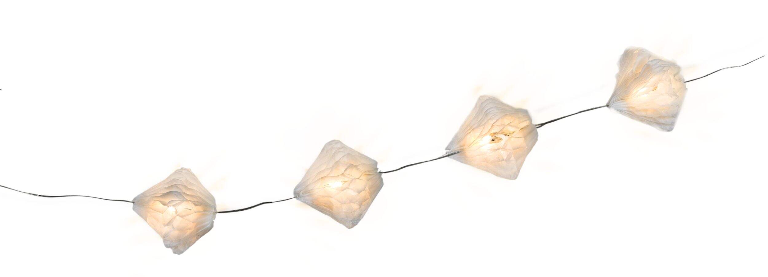 Honeycomb LED String Lights Front_Angled_Right