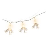 Tassel LED Light Up Strings Light Hanging Decoration, Gold, 5-ft, 10 Lights, for Wedding/Birthday/Summer Party Front_Angled_Right