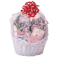 Cello Transparent Shrink Wrap, Clear, 10.5-in, for Birthday/Baby Shower/Easter Front_Flat