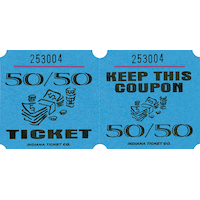 Blue 50/50 Ticket Roll, 1000-pk Front_Flat