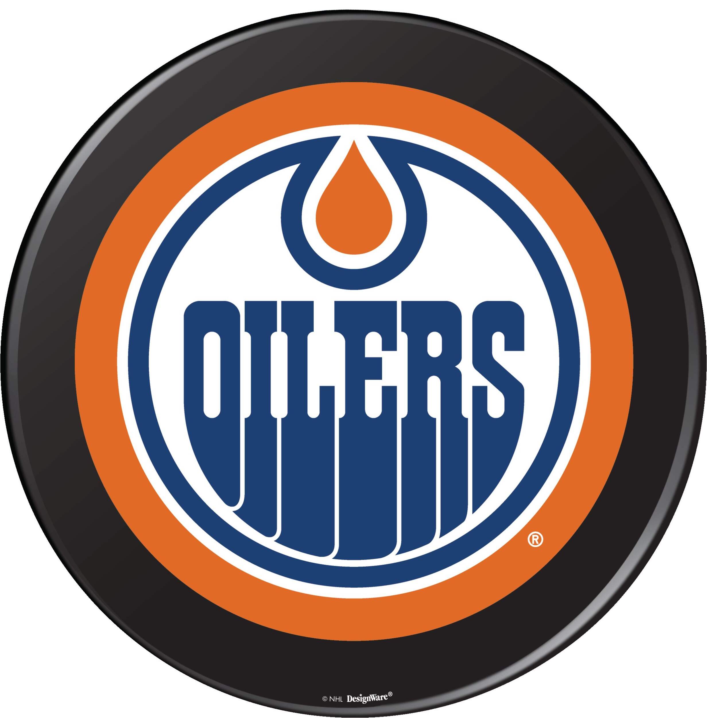 Découpe Oilers d'Edmonton Front_Flat