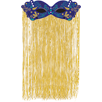 Rideau pour seuil de porte Nuit de mascarade Front_Flat