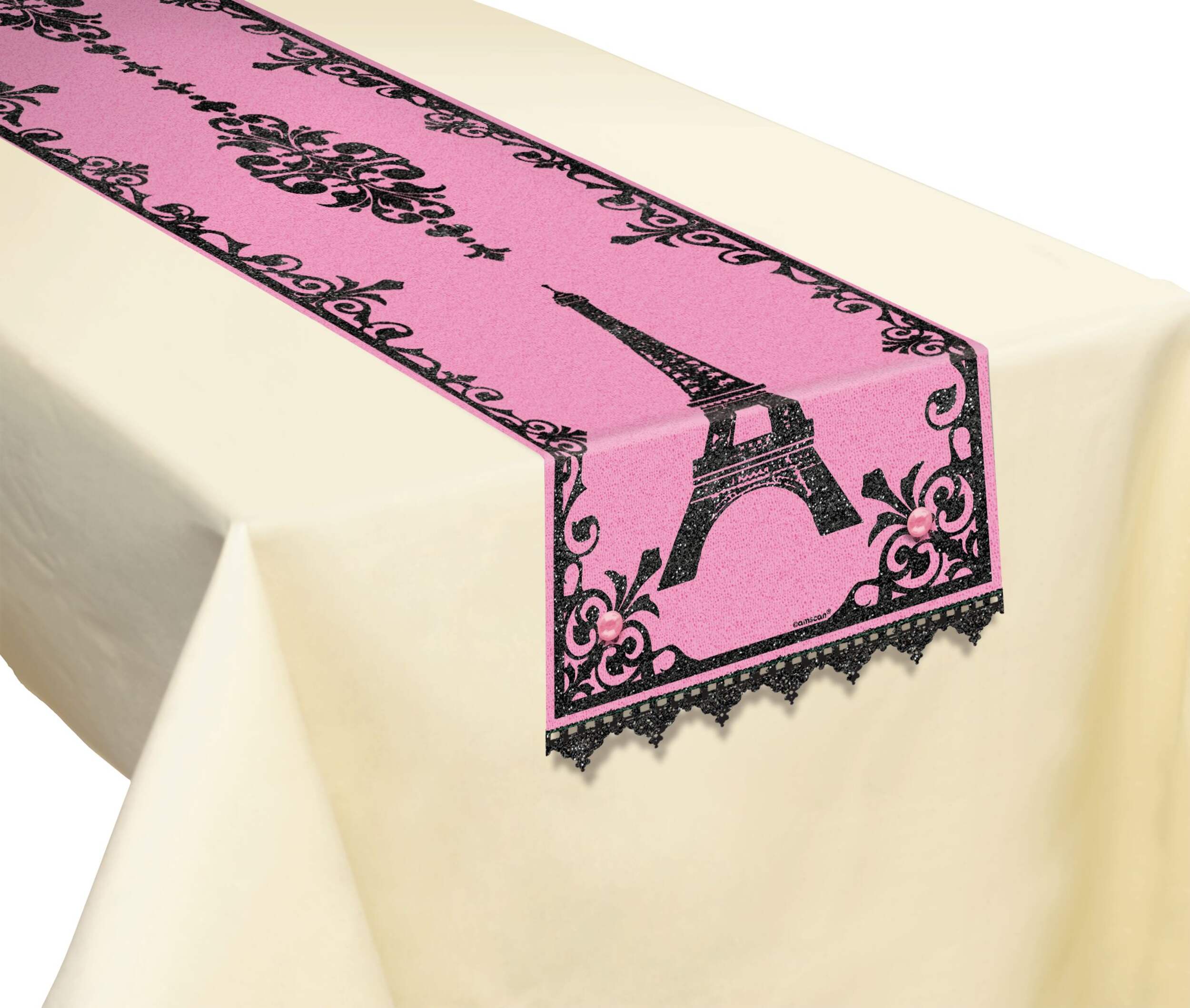 A Day in Paris Table Runner Party City