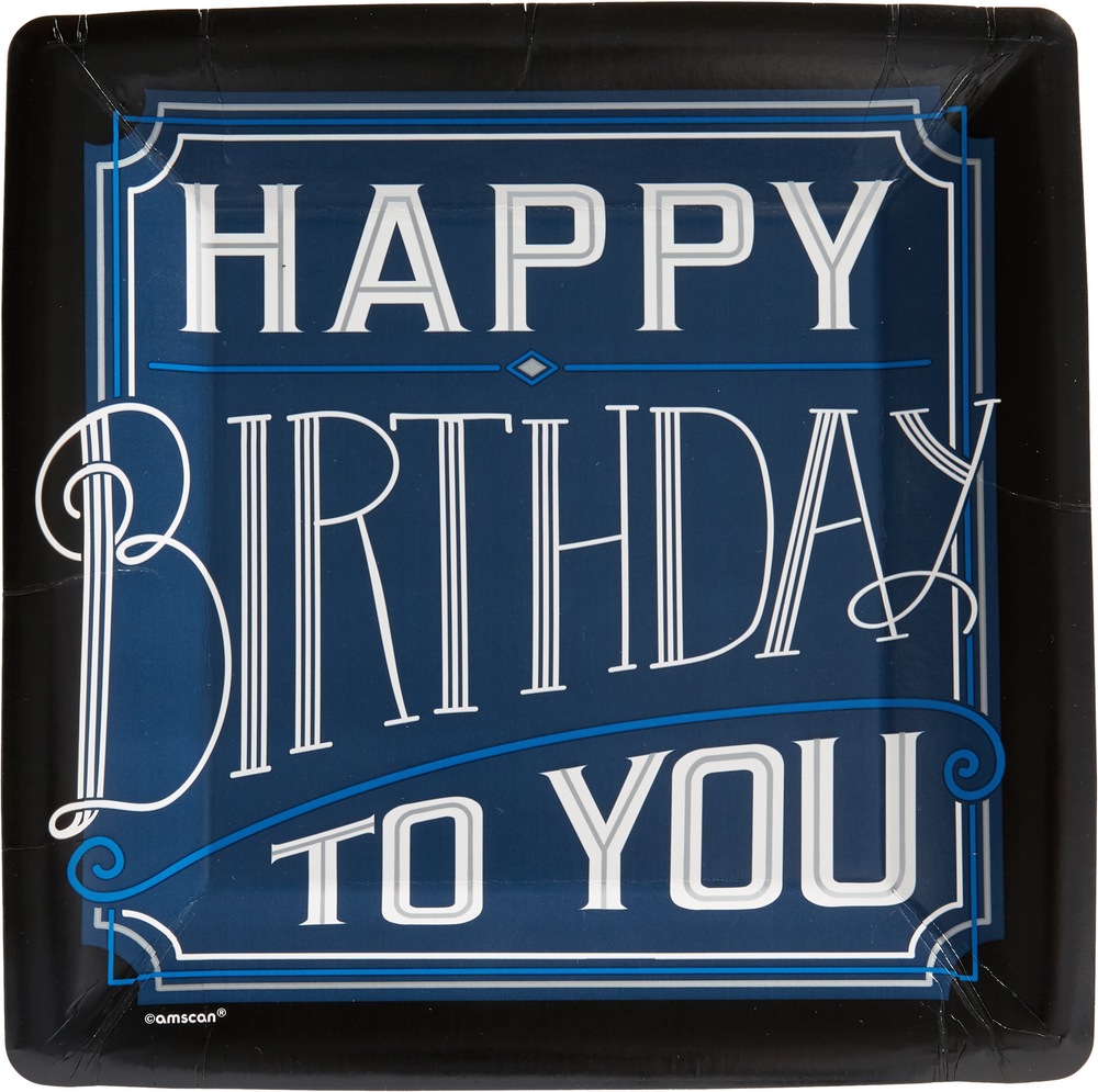 Happy Birthday Classic Dinner Plates, 8pk Canadian Tire