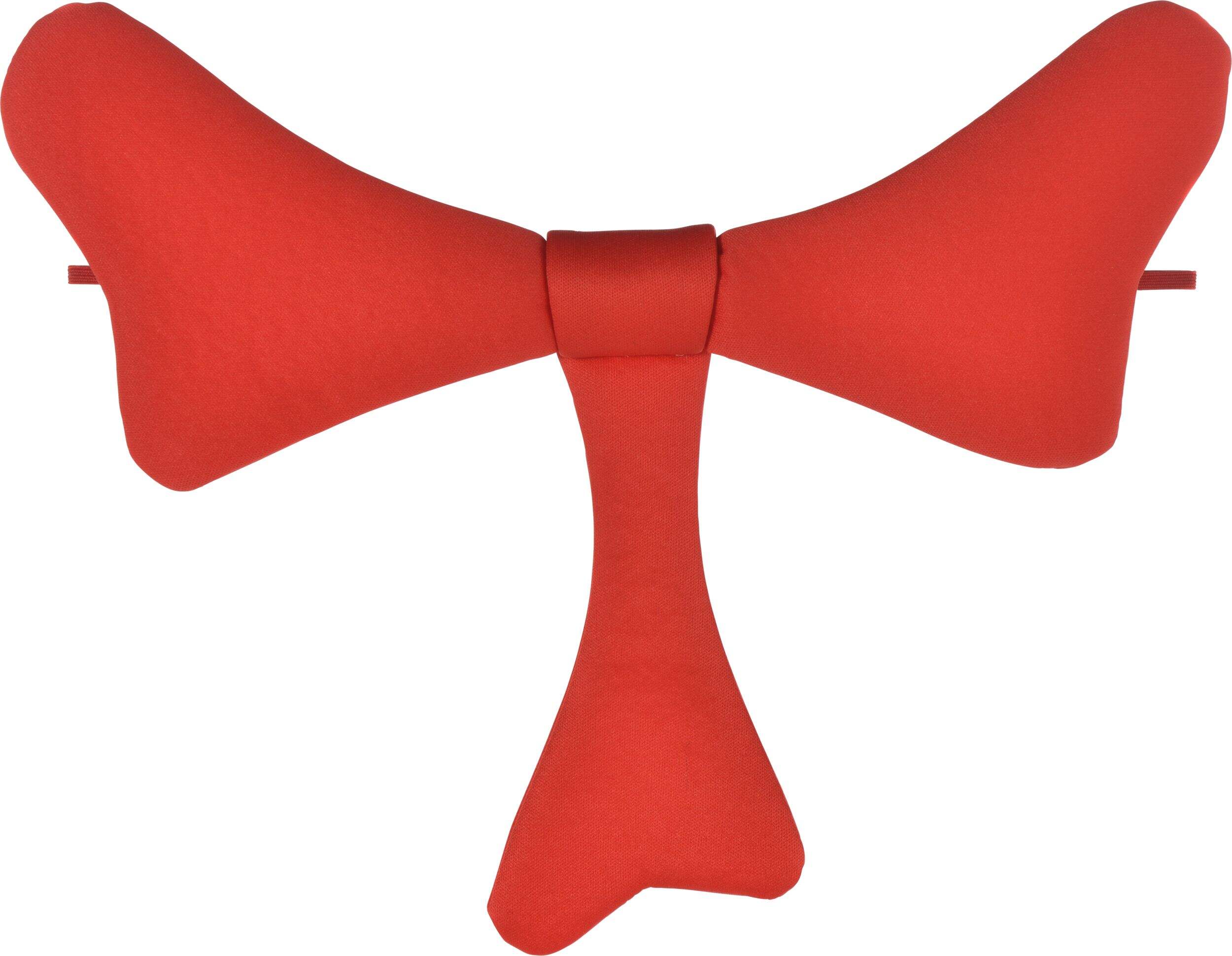 Dr. Seuss Cat in the Hat Bow Tie, Red, One Size, Wearable Costume Accessory for Halloween Overhead_Flat