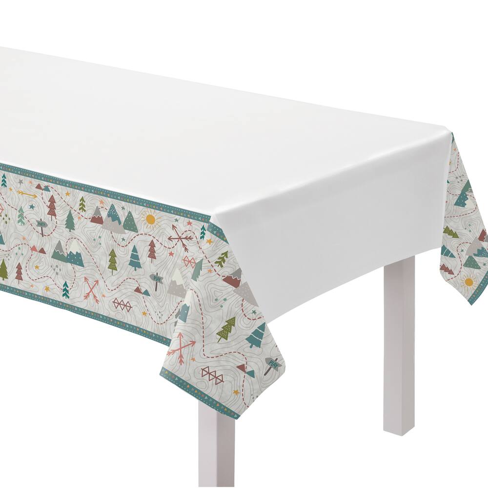 Wilderness Paper Table Cover, 54-in x 96-in | Canadian Tire