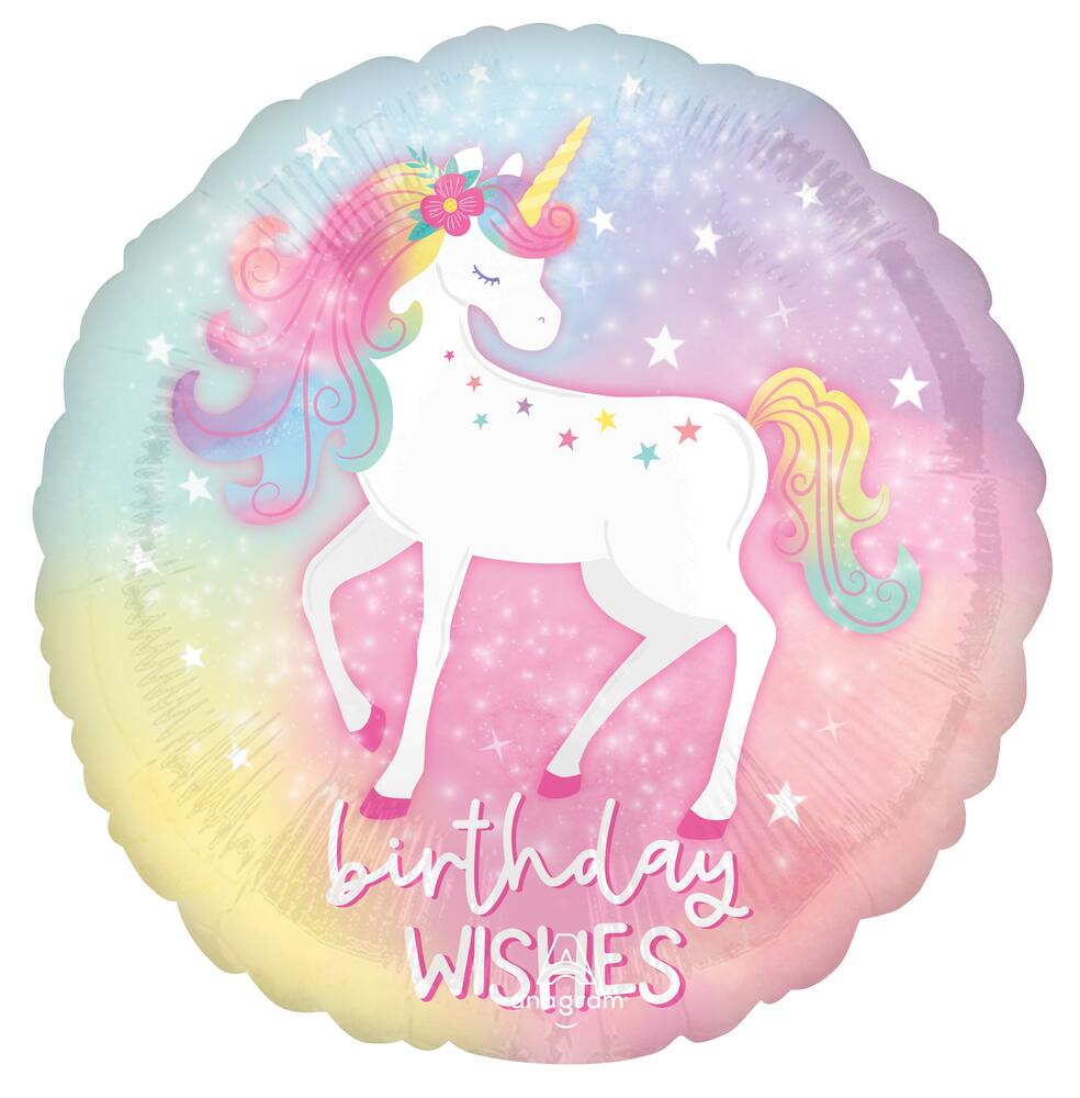 Enchanted Unicorn Birthday Foil Balloon | Canadian Tire