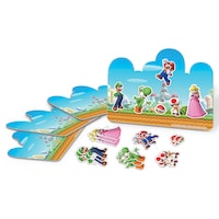 Nintendo Super Mario Bros Princess Peach/Luigi/Mario DIY Customizable Craft Kit, Multi-Coloured, 28-pk, for Arts & Crafts/Birthday Favour
