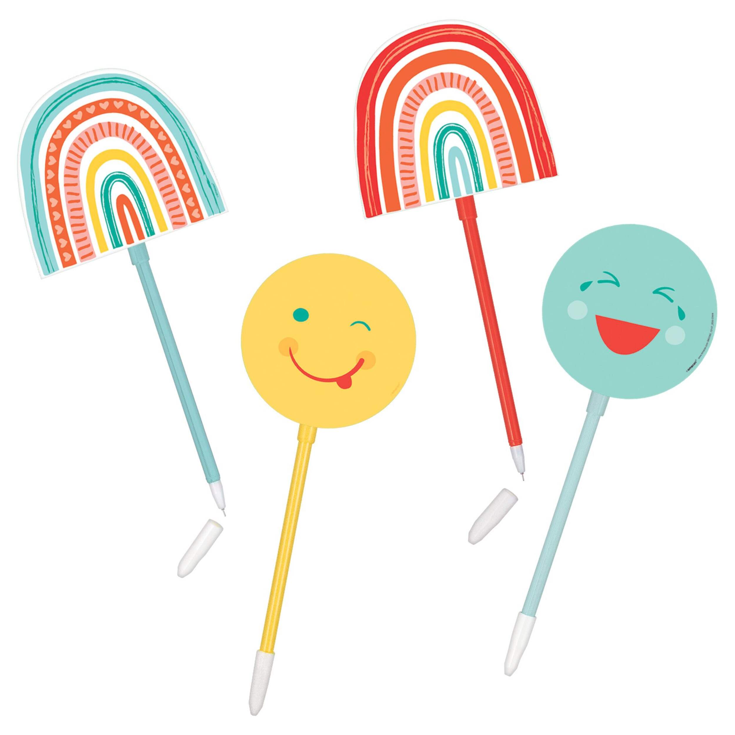 Stylos Retro Rainbow, paq. 8 Front_Flat
