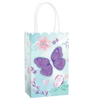 Sacs scintillants, papillons, petit, paq. 8 Front_Angled_Right