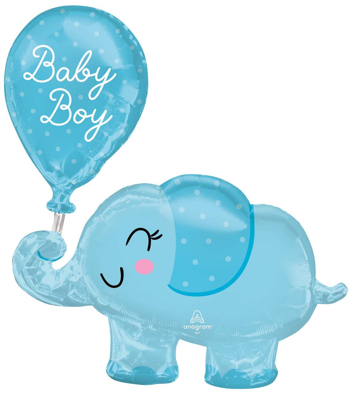 Grappe de ballons de luxe en forme d'éléphant pour bébé garçon