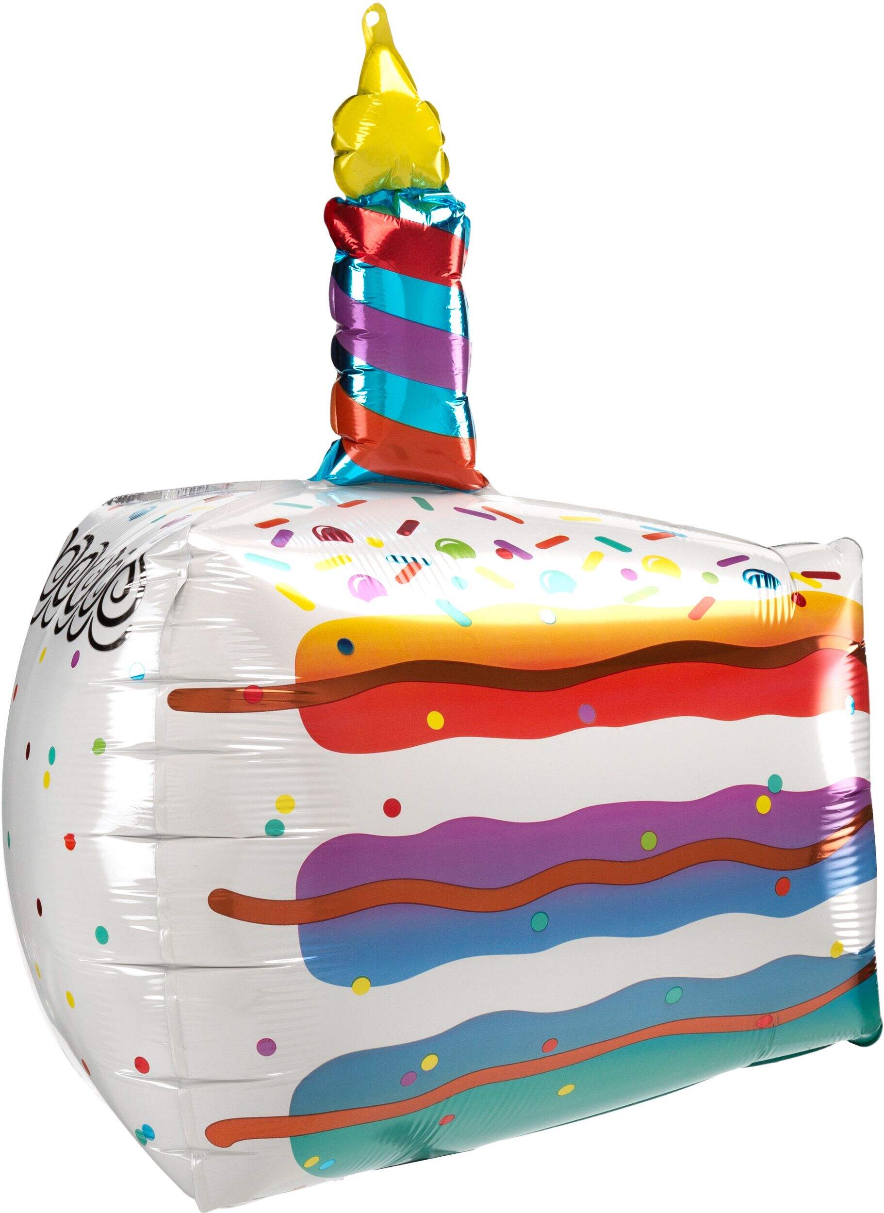 Cake Slice Foil Super Shape Balloon Side_Right