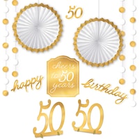Décorations de salle, 50th anniversaire, Golden Age Front_Flat