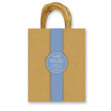 Paper Kraft Gift Bags, Brown, 10.25-in, 2-pk, for Birthday/Easter/Wedding Front_Flat