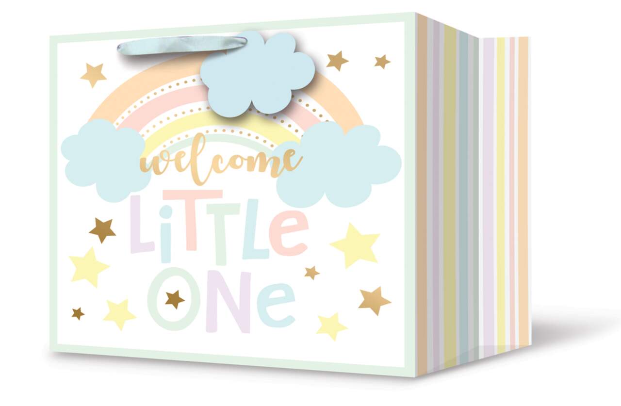 Extra Deep Welcome Little One Baby Gift Bag Party City