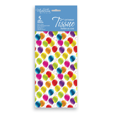 Gift Wrapping Tissue Paper, Multi-Coloured, Balloons, 5-pk, for Birthday Party Front_Flat