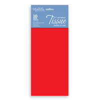 Gift Wrapping Tissue Paper, Assorted Colours, 10-pk, for Graduation/Birthday/Wedding Front_Flat