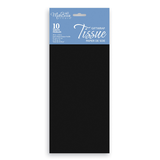 Gift Wrapping Tissue Paper, Black, 10-pk, for Birthday/Graduation Front_Flat