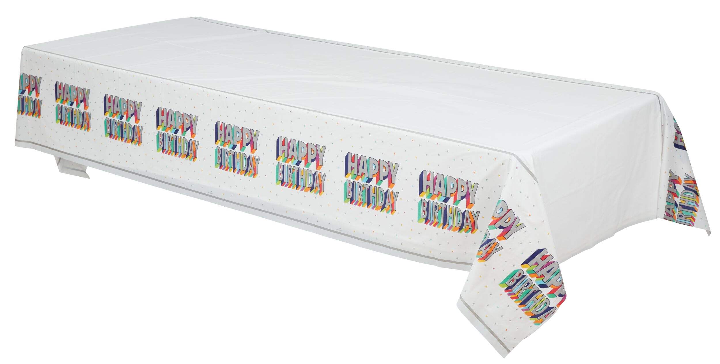 Nappe pour table « Here's to Your Birthday » Front_Angled_Left