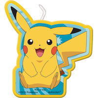 Bougies d'anniversaire Pokémon, paq. 4 Front_Flat