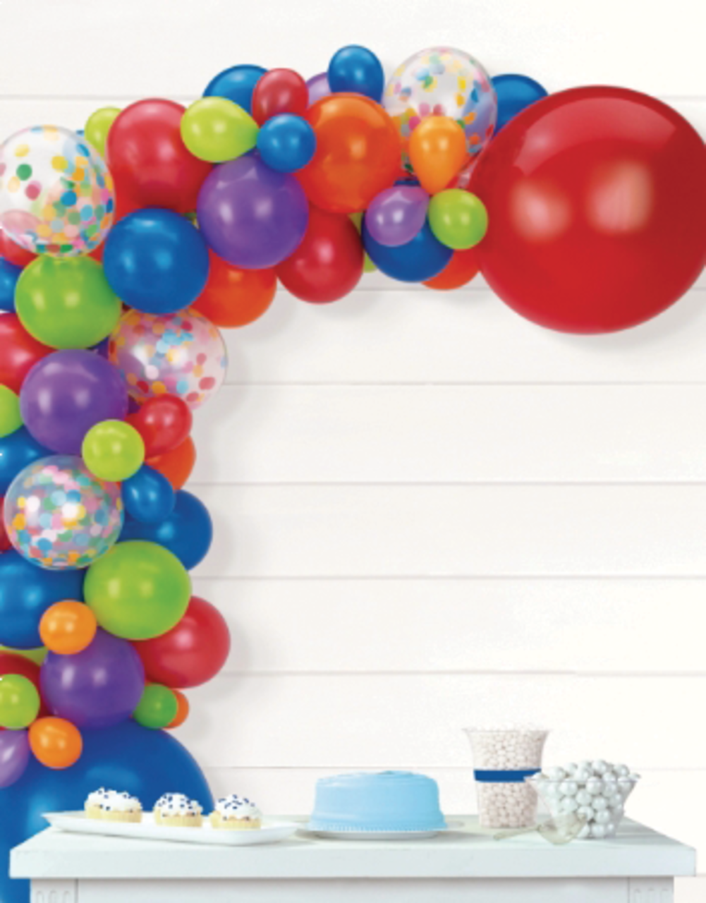 Rond Ballons Arc Kit DIY Guirlande Cadre Support pour Fête