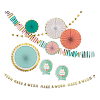 Décorations de salle Happy Cake Day Front_Flat