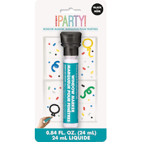 Marqueur pour fenêtre, noir Front_Flat