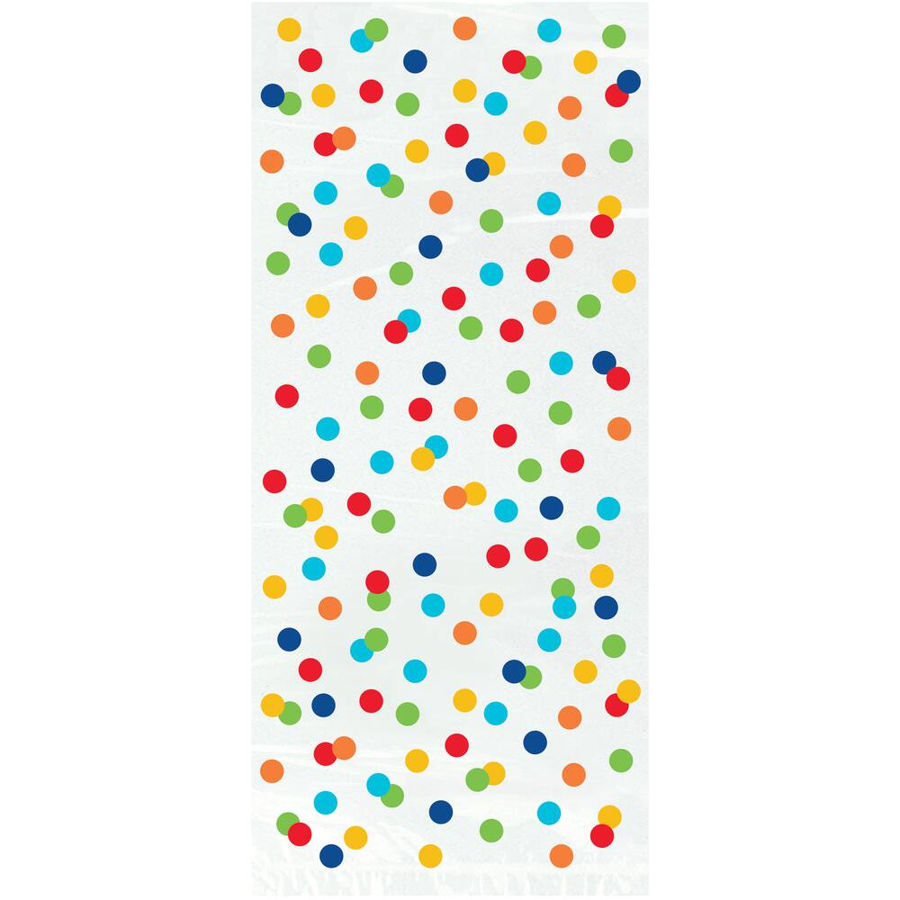 sacs-en-cellophane-uniques-pois-arc-en-ciel-11-x-5-po-paq-20