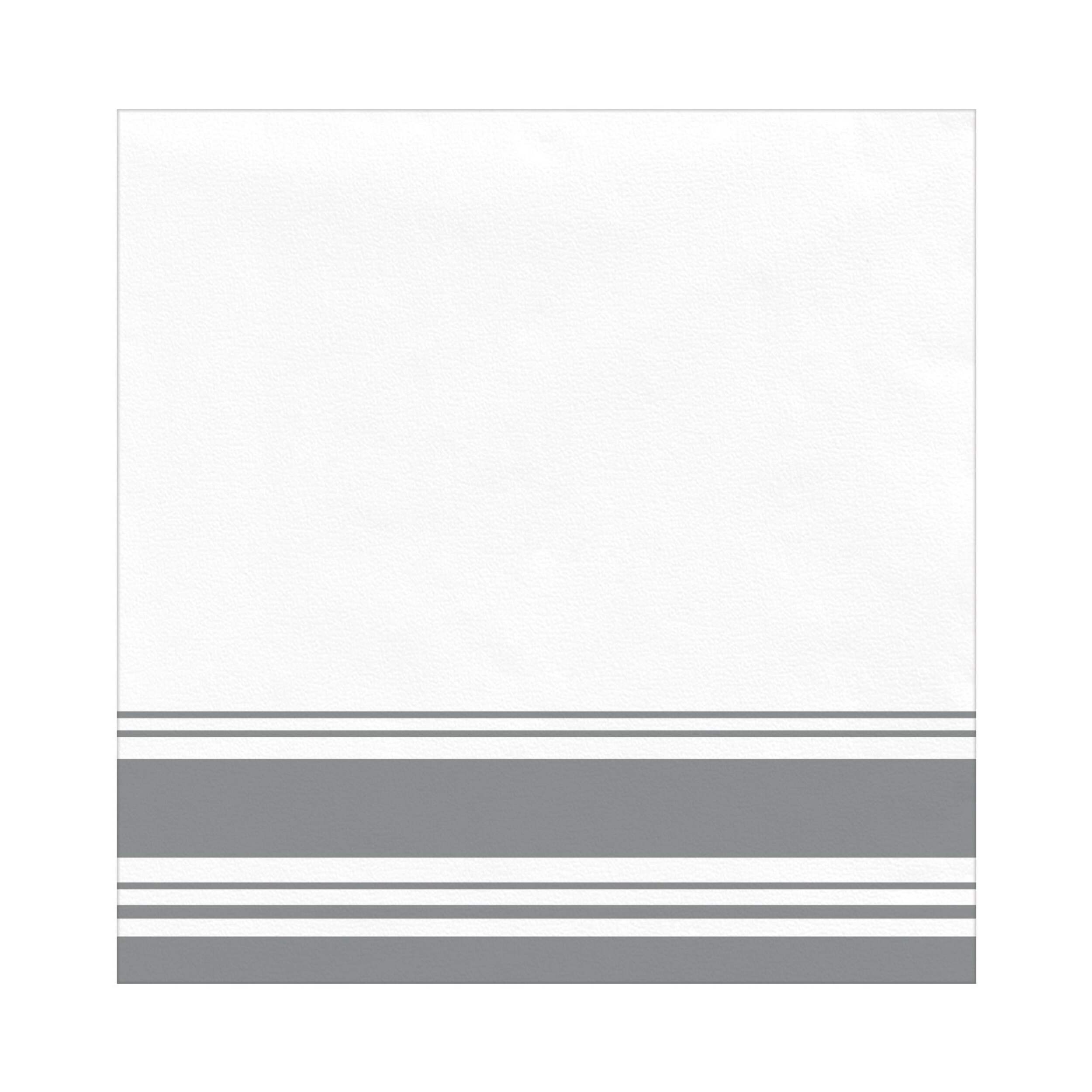 Serviettes à boissons Airlaid, paq. 20, argenté Front_Flat