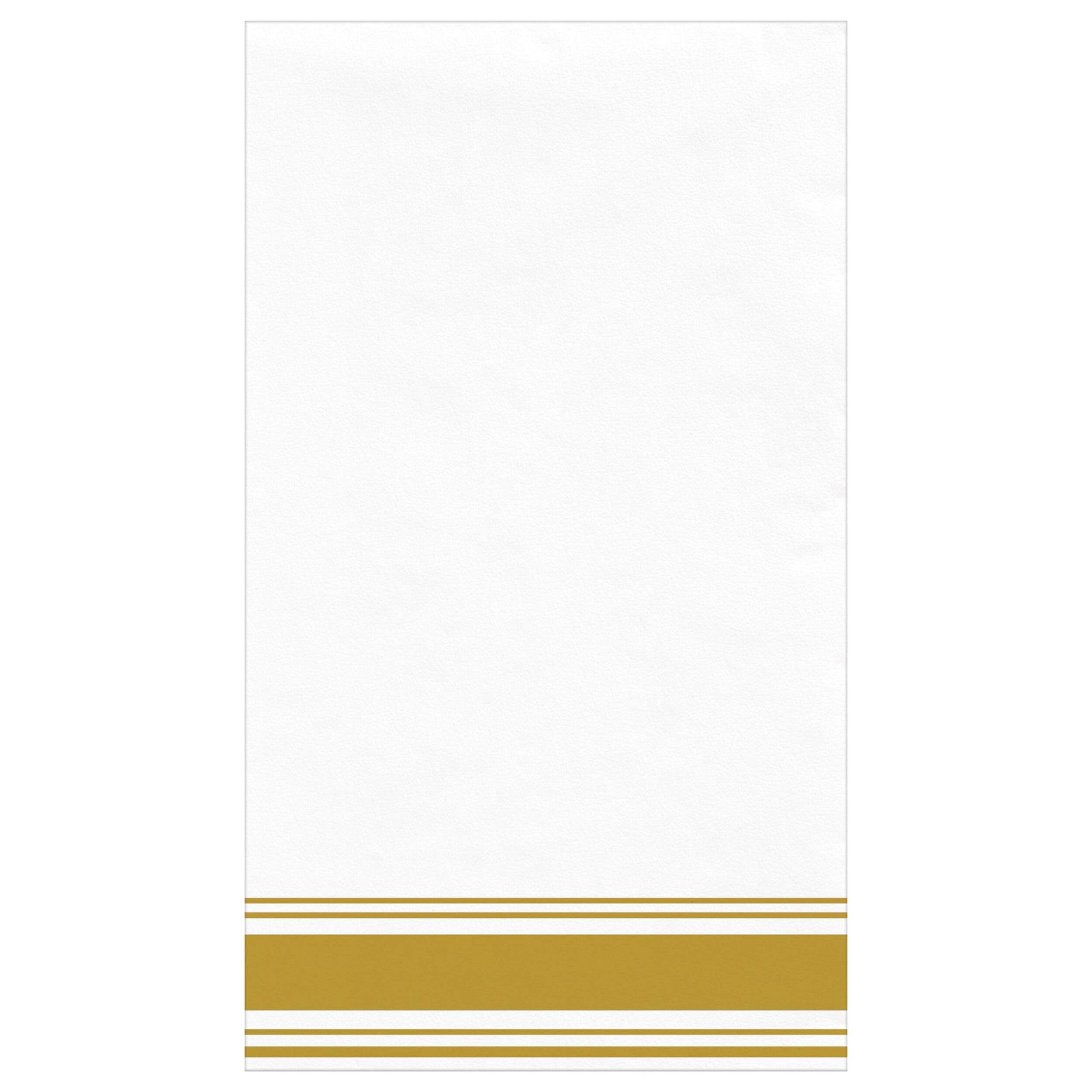 Serviettes à buffet Airlaid, paq. 40, doré Front_Flat