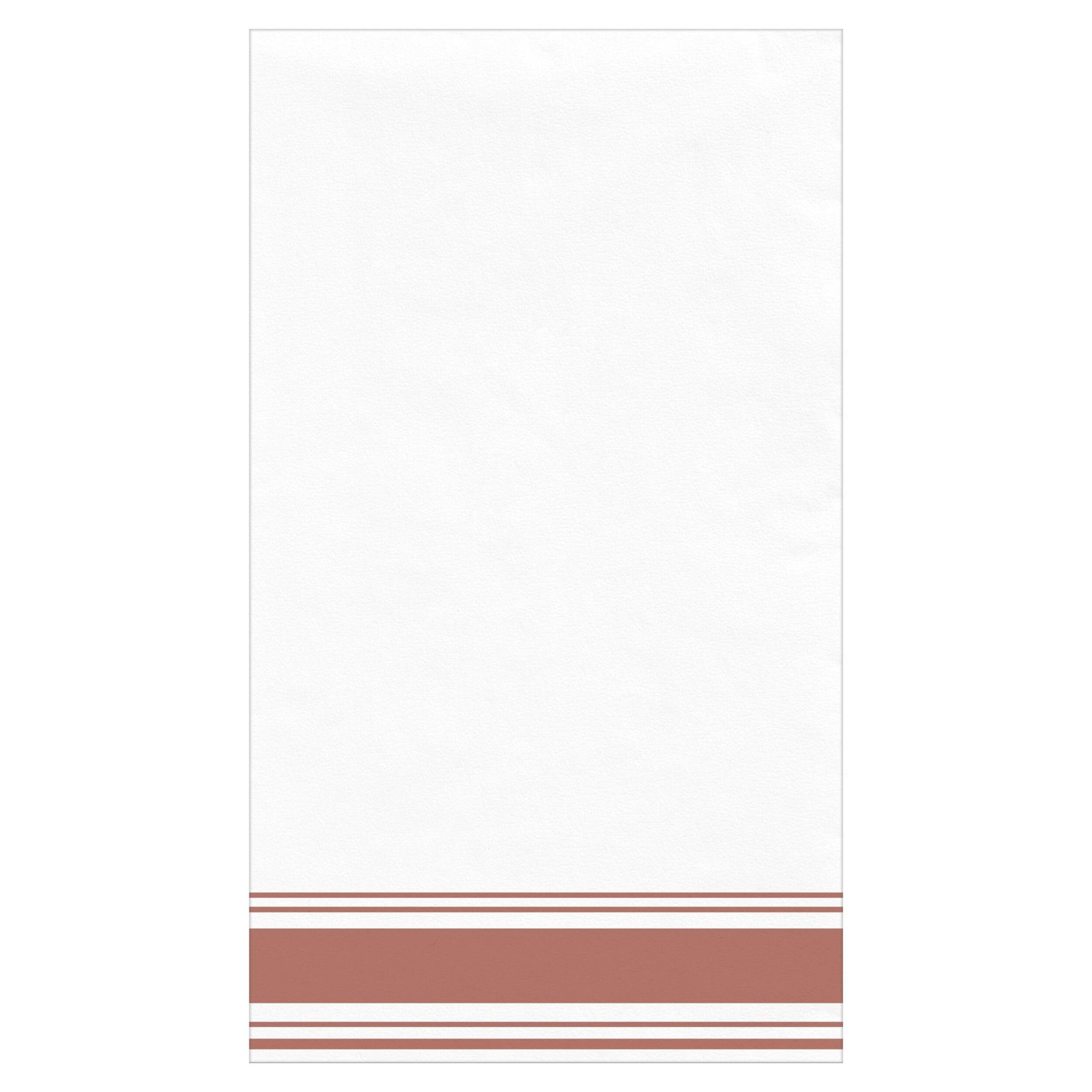 Serviettes à buffet Airlaid, paq. 40, rose doré Front_Flat