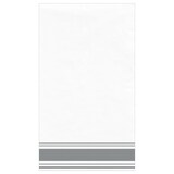 Serviettes à buffet Airlaid, paq. 40, argenté Front_Flat