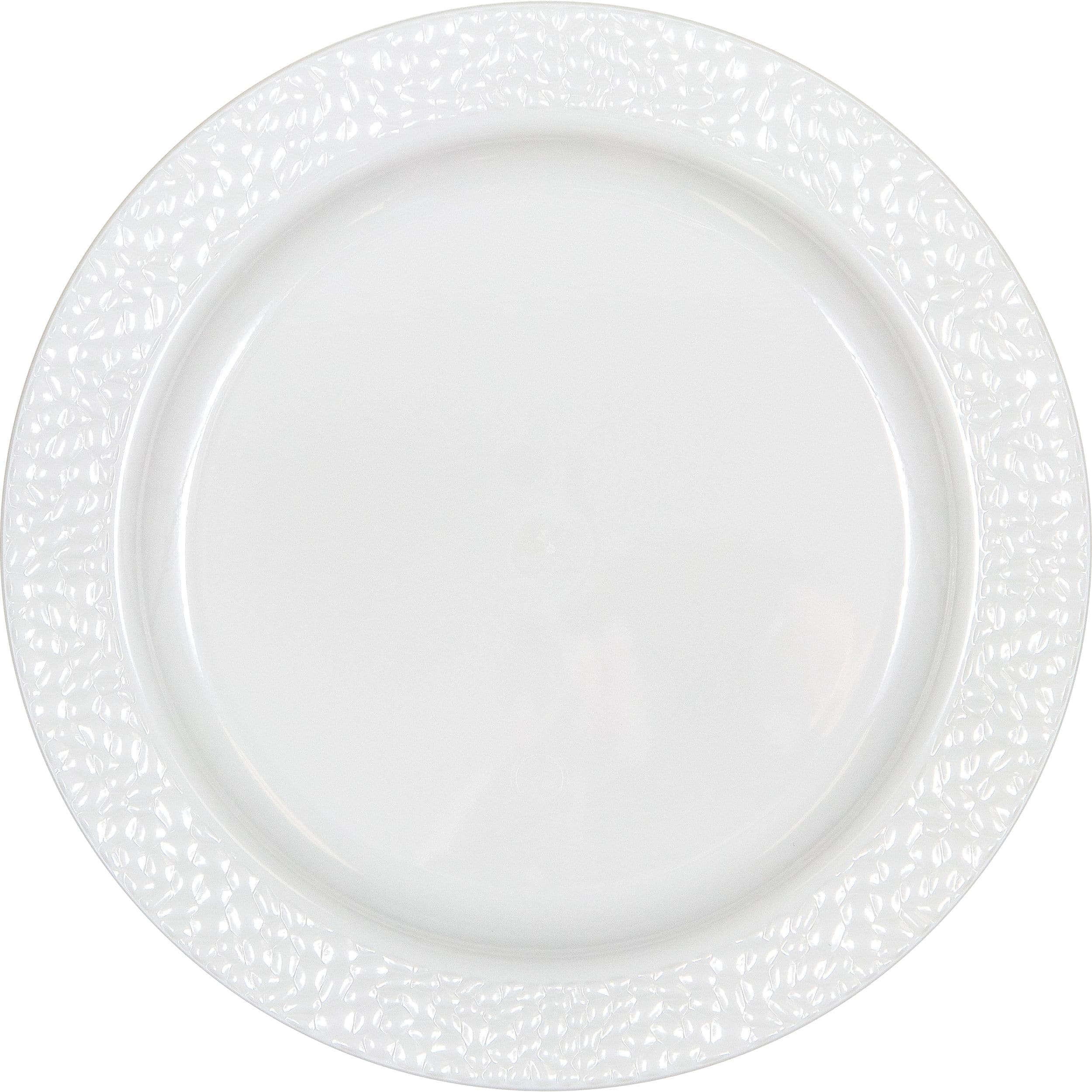 Royal Chinet - Luncheon plates, pk. of 40. Colour: white