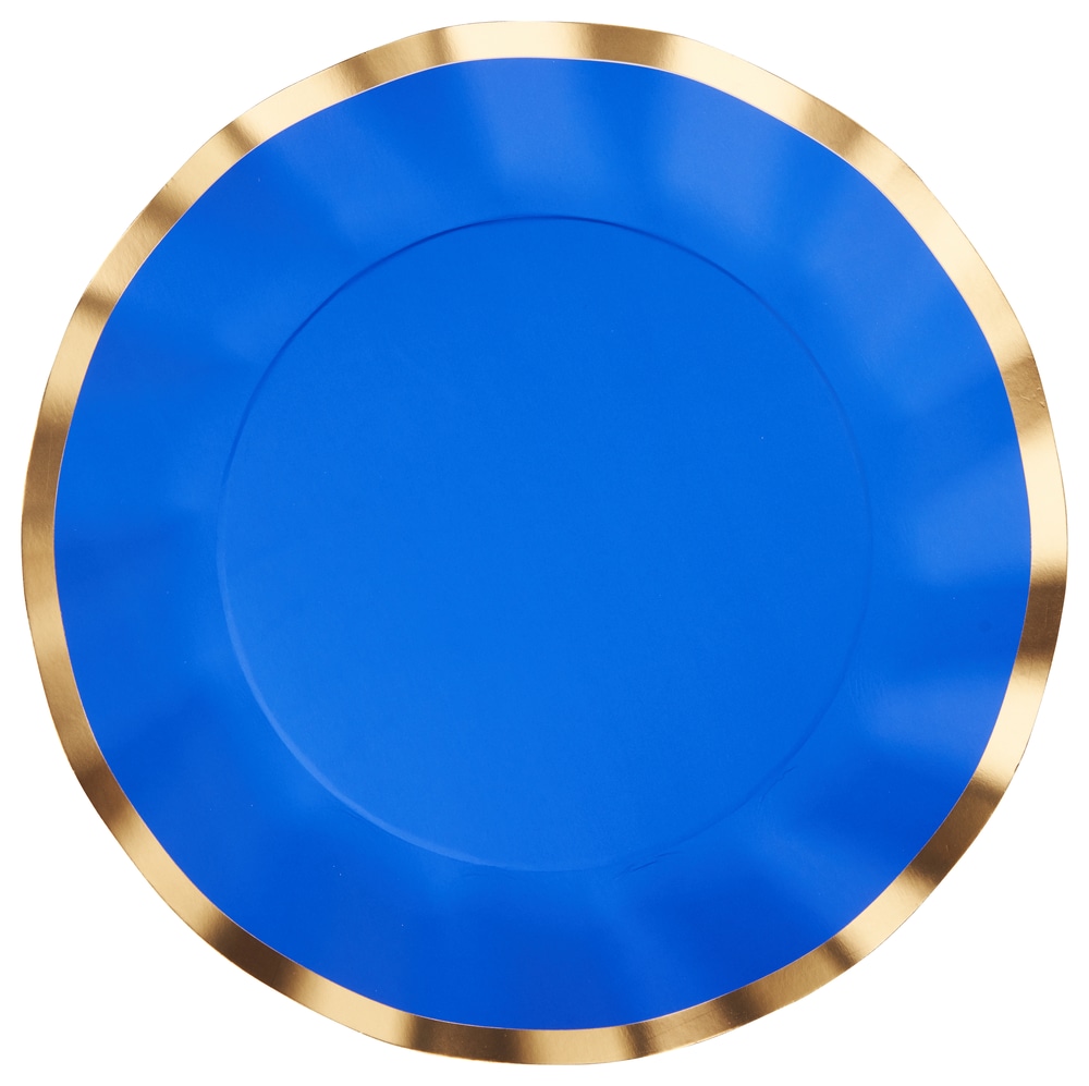 Sophistiplate Solid Blue Dinner Plates, 8pk Canadian Tire