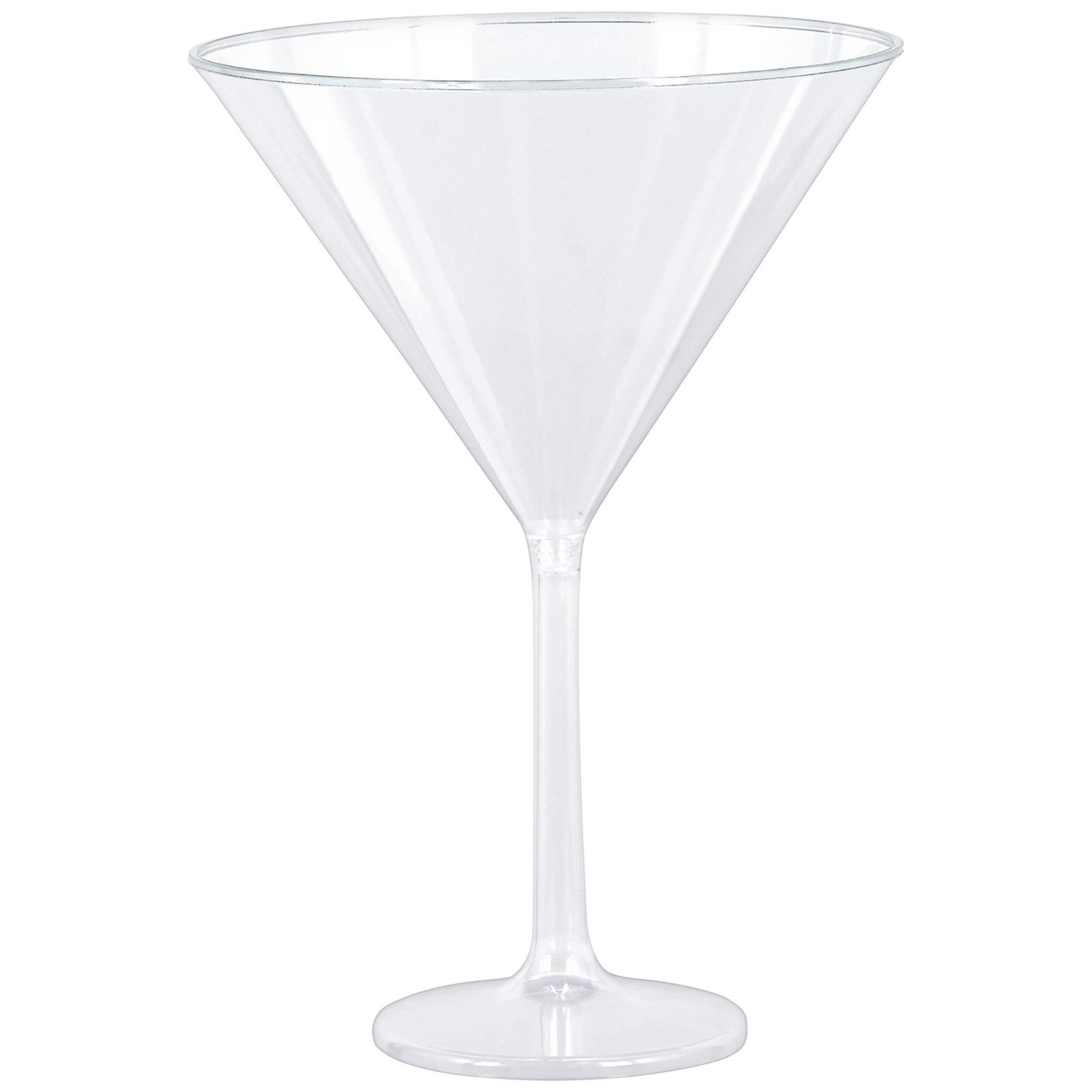 Verres à martini géants en plastique transparent, 25 oz Front_Elevated