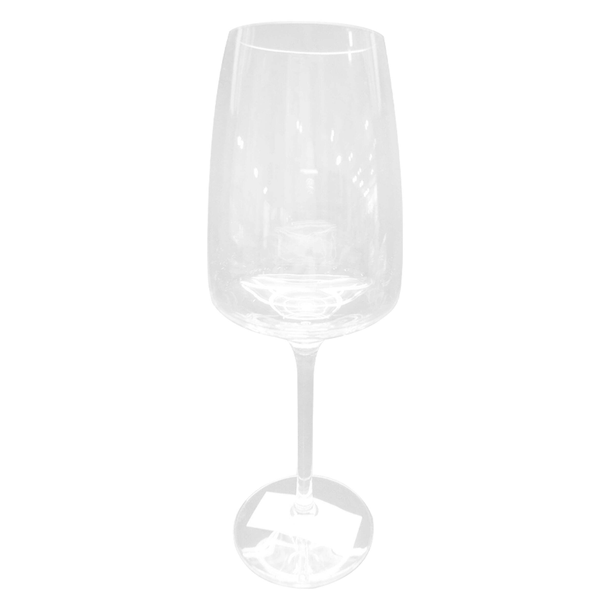 Verre/gobelet à vin moderne en plastique rigide transparent, 16 oz Front_Elevated