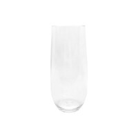 Hard Plastic Reusable Stemless Champagne Glass, Clear, 5-oz, for Christmas/Thanksgiving/New Year's Eve/Birthday Party