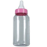 Baby Bottle Bank, Pink, for Baby Shower/Gender Reveal