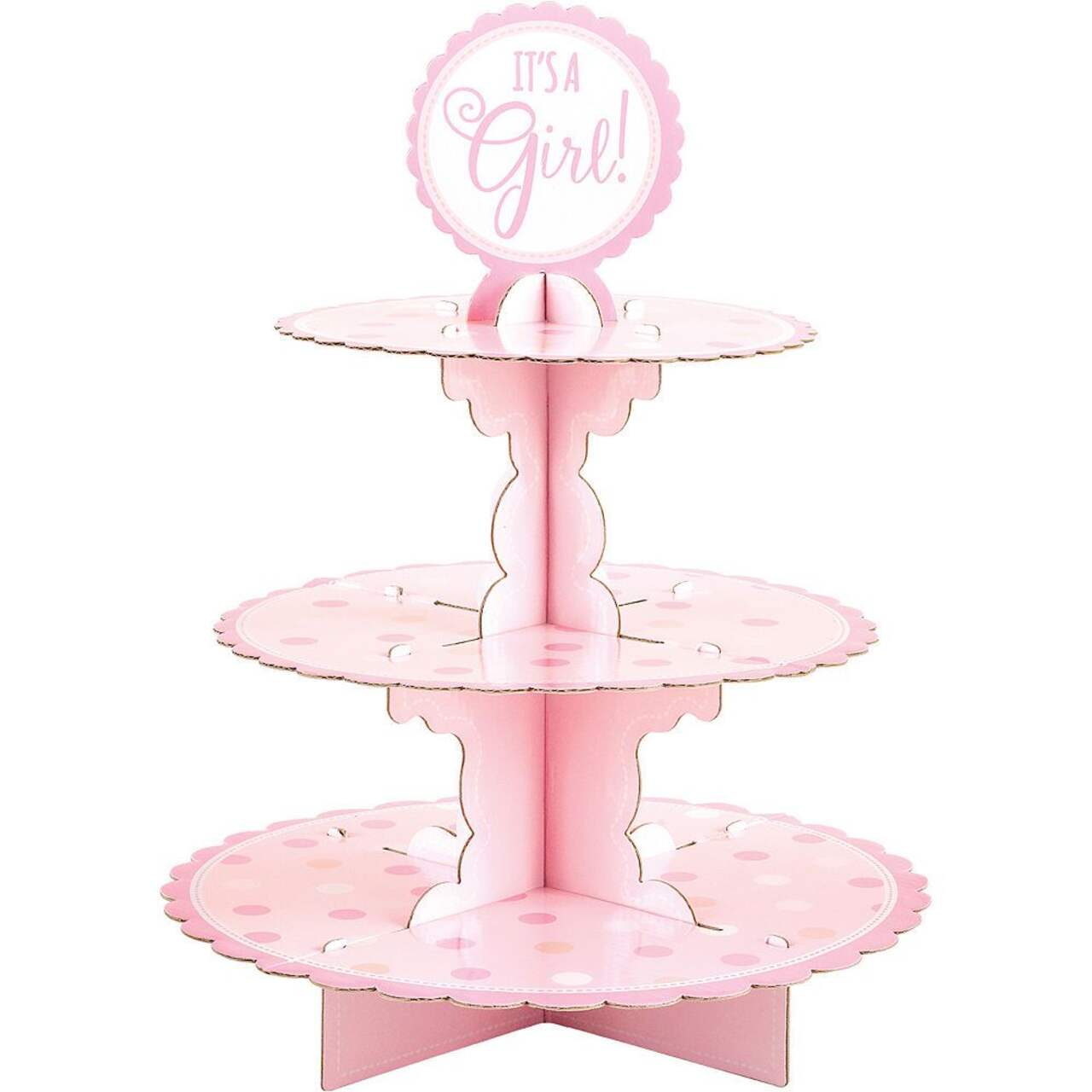 Baby shower deals cupcake stand